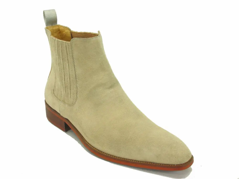 Leather Suede Chelsea Boots 4 KB503-01SBURG7  - from alligatorwarehouse.com