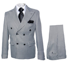 Rossi Man Milano RM1588 – Men's Modern 3-Piece Slim Fit Suit | Stylish Formal Outfit