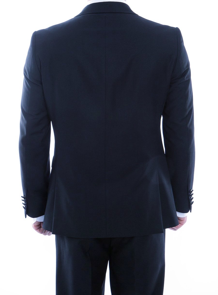 (38R, 46R, 48R) Slim fit Double Breasted Navy Tuxedo 2 SO4MT253S-02-NAVY  - from alligatorwarehouse.com