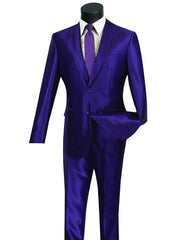 Purple Prom Suit - Purple Prom Outfit - Purple Prom Modern Fit Tuxedo