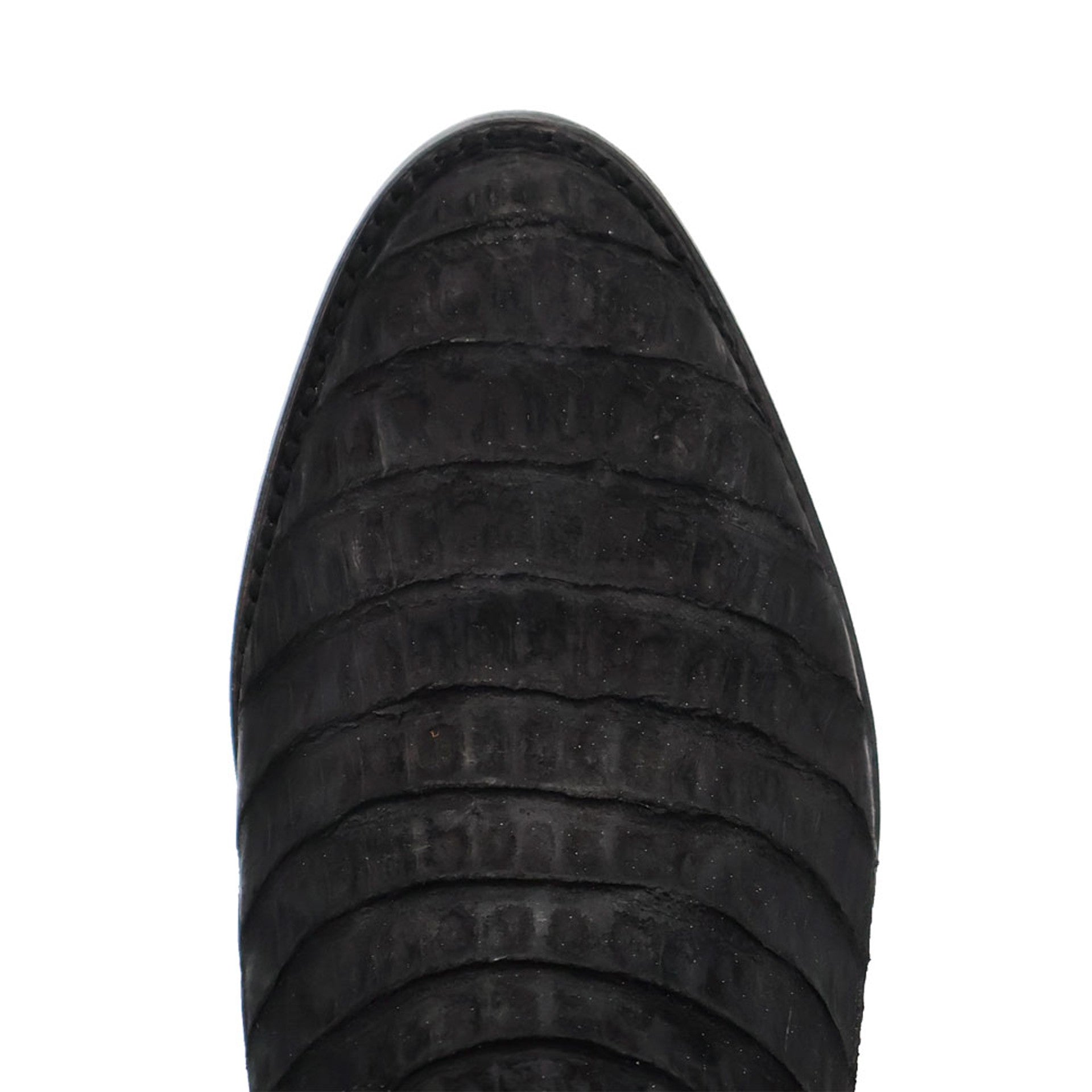 Dan Post Men’s Makara Genuine Caiman Black 13” Medium Round Toe Leather Boot 4 DP7037_7_D  - from alligatorwarehouse.com