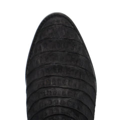 Dan Post Men’s Makara Genuine Caiman Black 13” Medium Round Toe Leather Boot