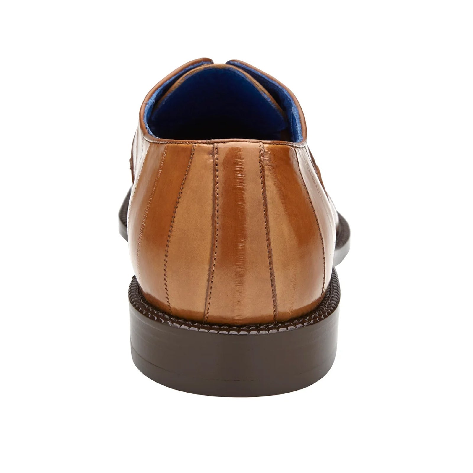 Men's Belvedere Mare Ostrich Leg & Eel Skin Dress Shoe in Camel Men's Belvedere Mare Ostrich Leg & Eel Skin Dress Shoe in Camel