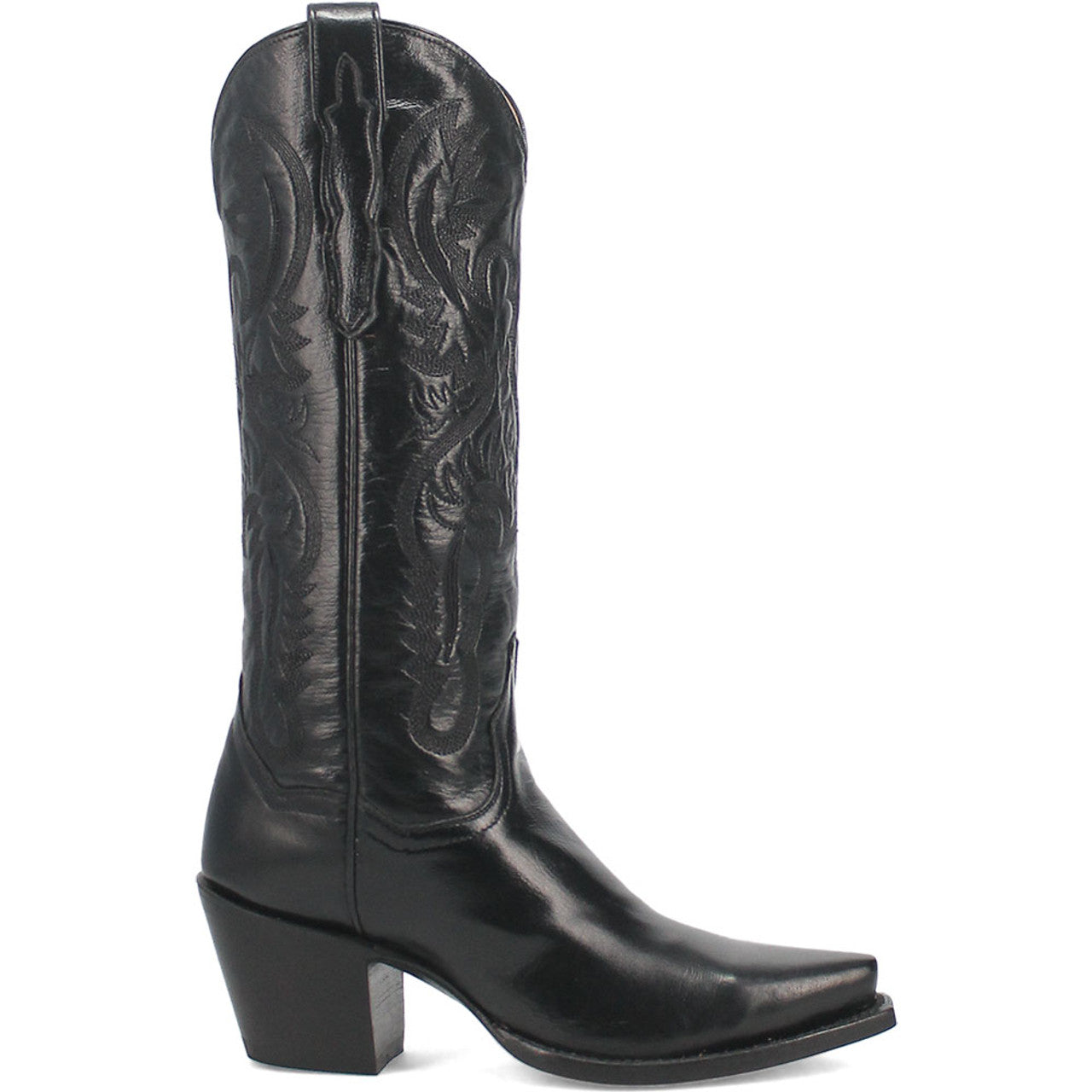 Dan Post Women’s Maria 13 Snip Toe Black Napalino Leather Fashion Boot 1 DP3200_5_M  - from alligatorwarehouse.com