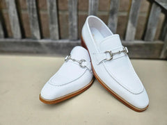 Men's Burnished Signature Buckle Loafer