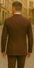 Rossiman Men's Formal Dress Suit – Elegant Tailored Suit