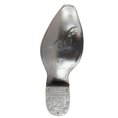 Men's King Exotic Snip Toe Eel Boots Handcrafted Burnished Burgundy1