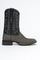 Men's Los Altos Shark Skin Wide Square Toe Boots