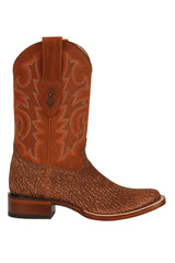 Men's Los Altos Shark Skin Wide Square Toe Boots