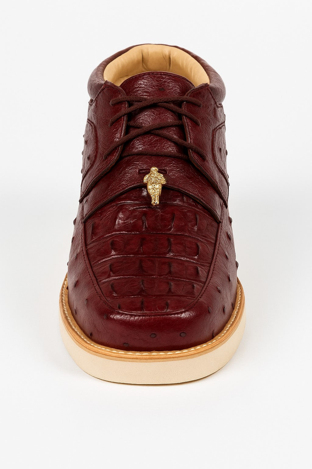 Men's Wild West Boots Caiman and Ostrich Skin Shoe 2ZA050206