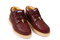 Men's Wild West Boots Caiman and Ostrich Skin Shoe 2ZA050206