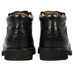 Men's Wild West Boots Caiman and Ostrich Skin Shoe