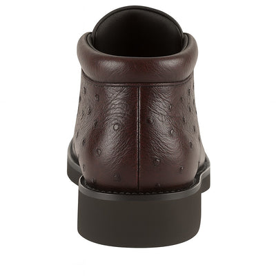 Men's Wild West Boots Caiman and Smooth Ostrich Skin Shoe 2ZA052818