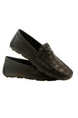 Mens Ostrich Skin Shoes