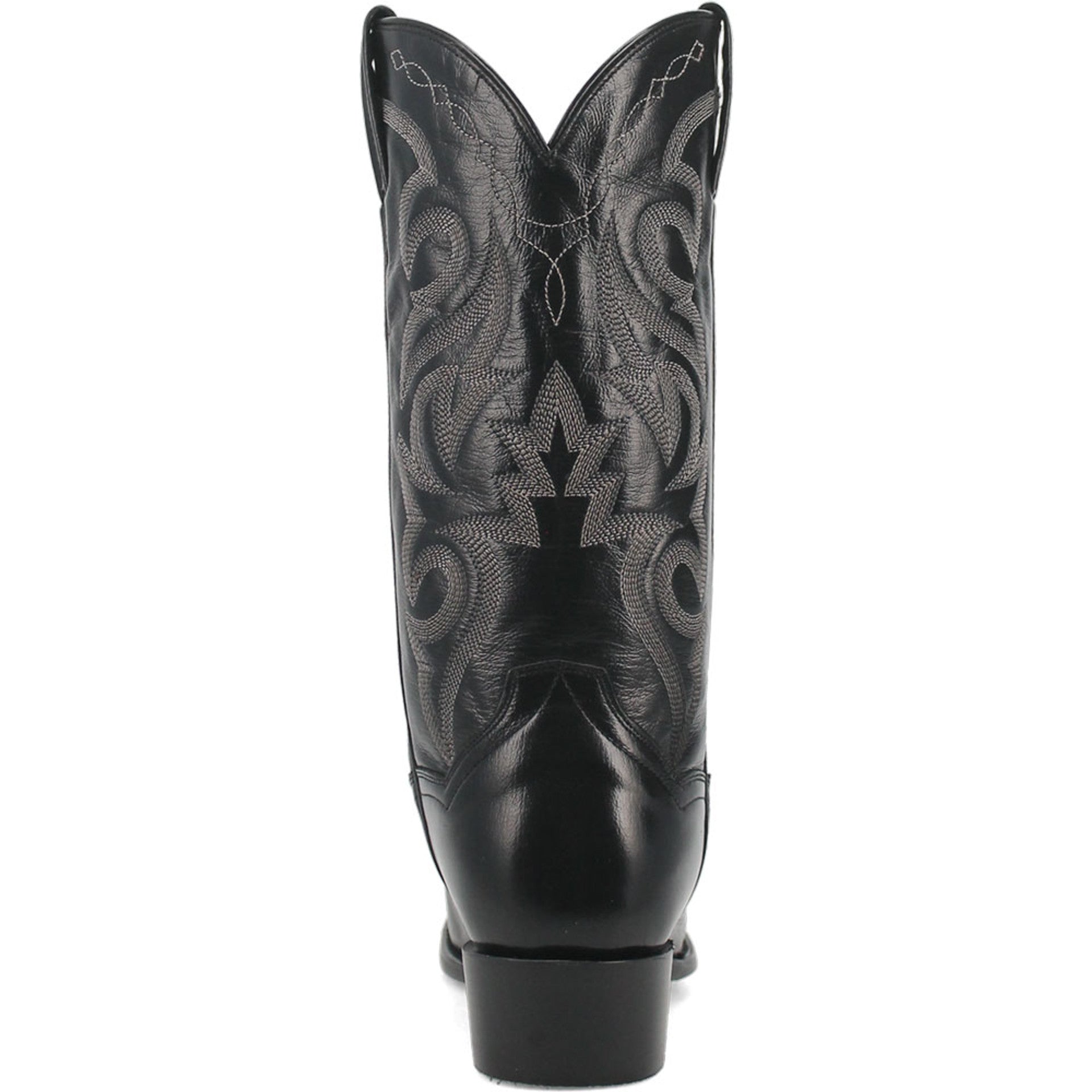 Dan Post Men’s Milwaukee 13 Round Medium Toe Black Leather Cowboy Boot 6 DP2110R_6.5_D  - from alligatorwarehouse.com