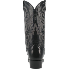 Dan Post Men’s Milwaukee 13 Round Medium Toe Black Leather Cowboy Boot
