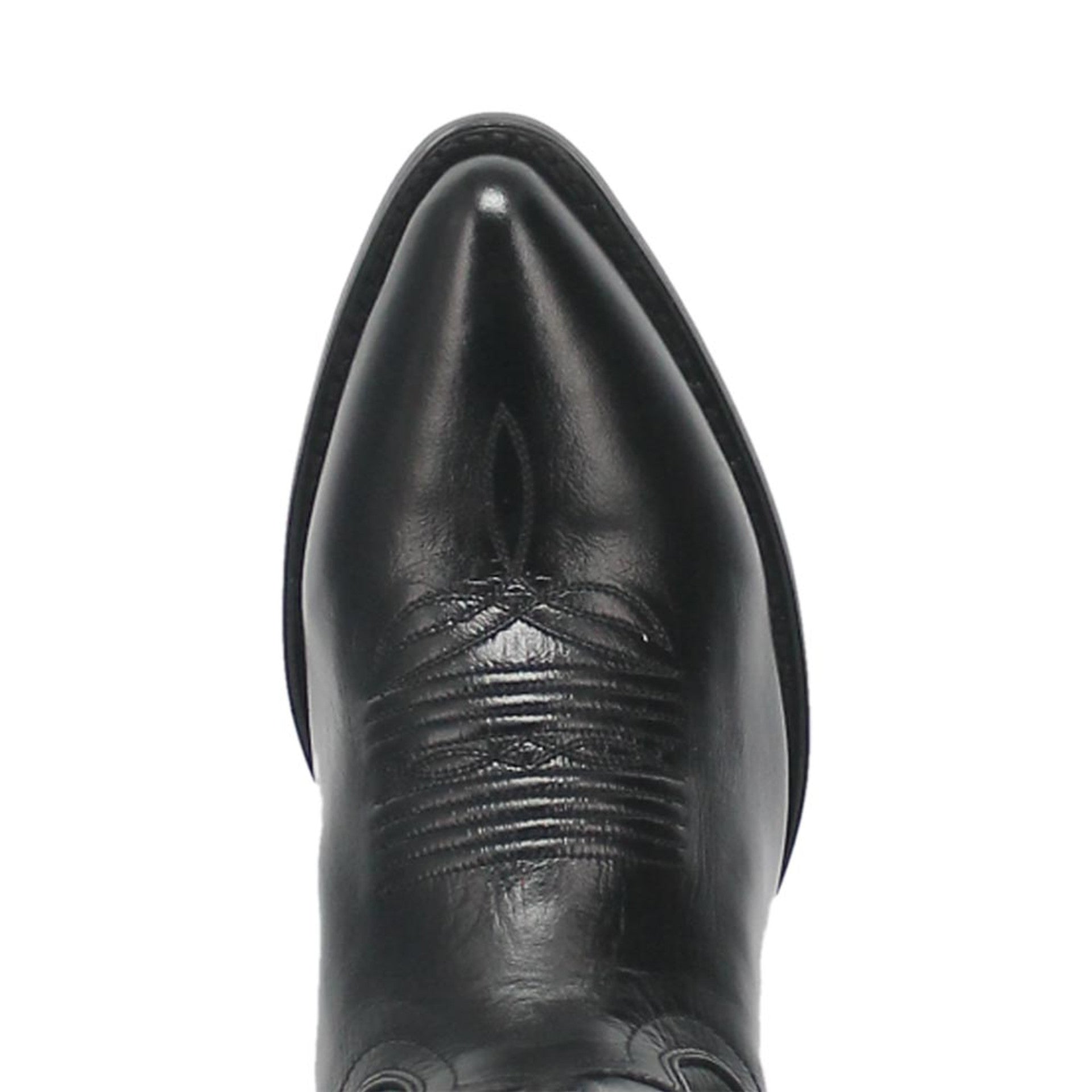 Dan Post Men’s Milwaukee 13 J Pointed Toe Black Cowboy Fine Leather Boot 3 DP2110J_7_D  - from alligatorwarehouse.com