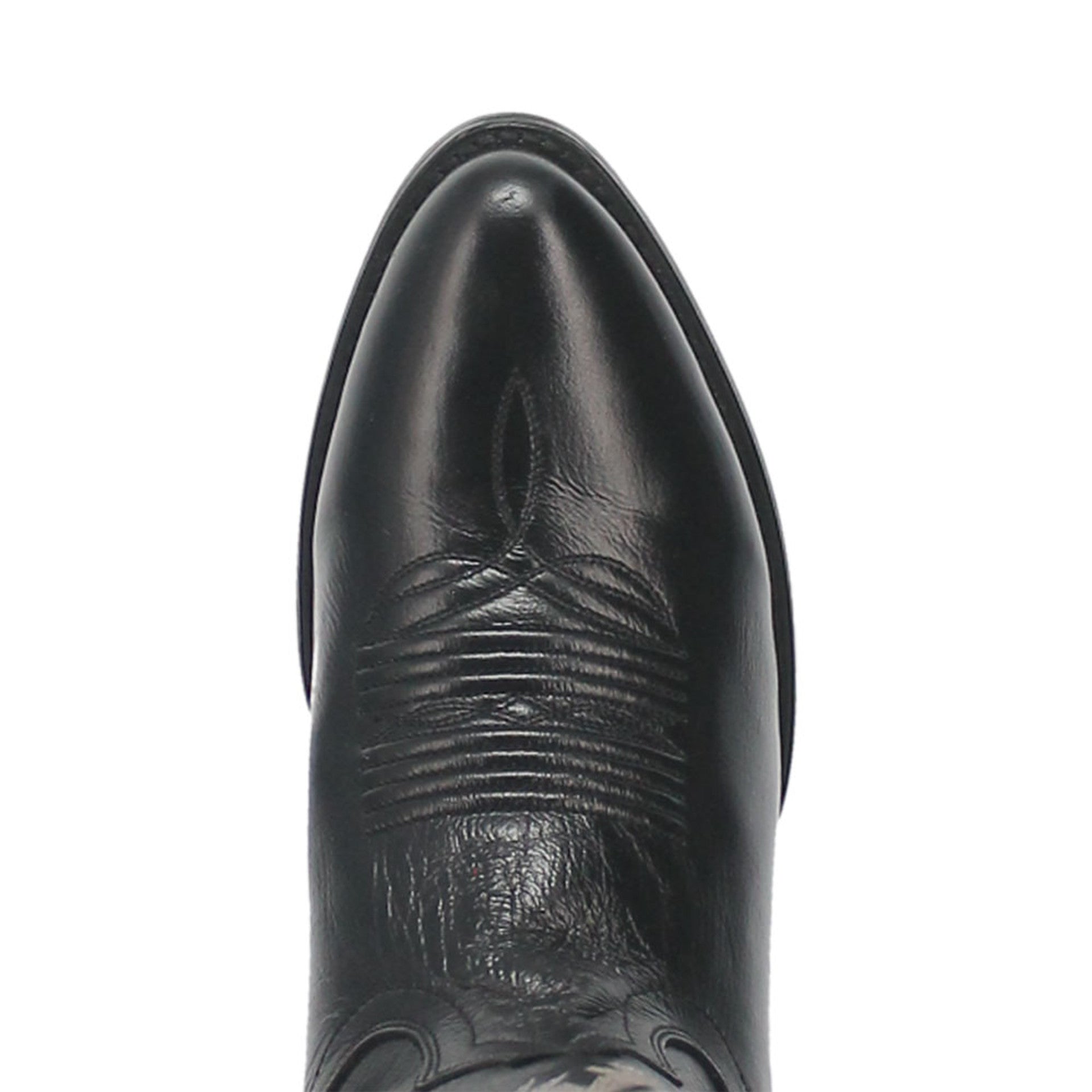 Dan Post Men’s Milwaukee 13 Round Medium Toe Black Leather Cowboy Boot 3 DP2110R_6.5_D  - from alligatorwarehouse.com