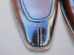 Moc Toe Oxford in Leather Sole