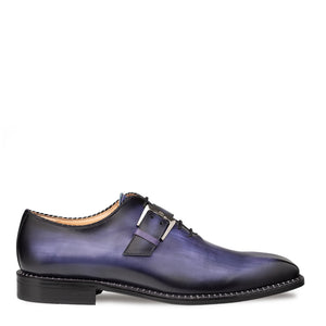 Machado Oxford Monk Strap Purple By Mezlan Made In Spain Brand