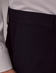 Mens Linen Suit For Beach Wedding - Summer Slim Suit in Navy