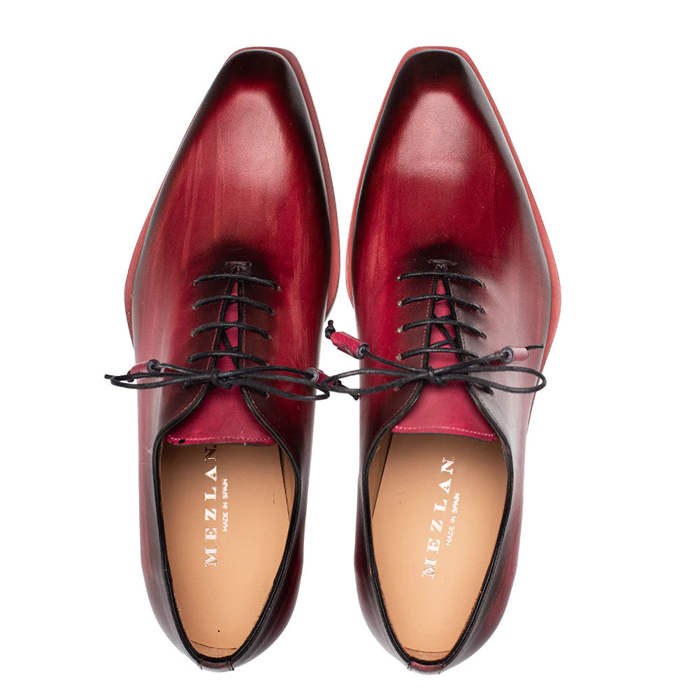 Dietro Whole Cut Oxford Burgundy By Mezlan Made In Spain Brand Dietro Whole Cut Oxford Burgundy By Mezlan Made In Spain Brand