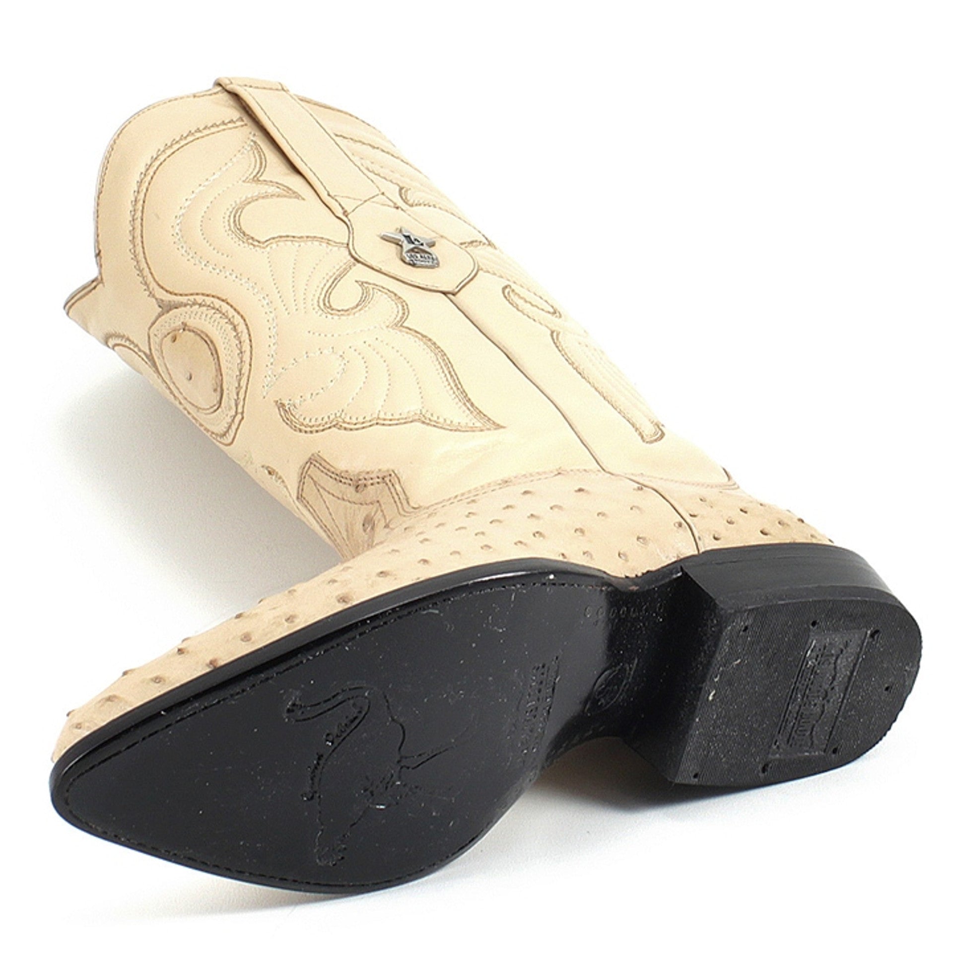 Los Altos Men's Oryx Full Quill Ostrich Boots 2   - from alligatorwarehouse.com