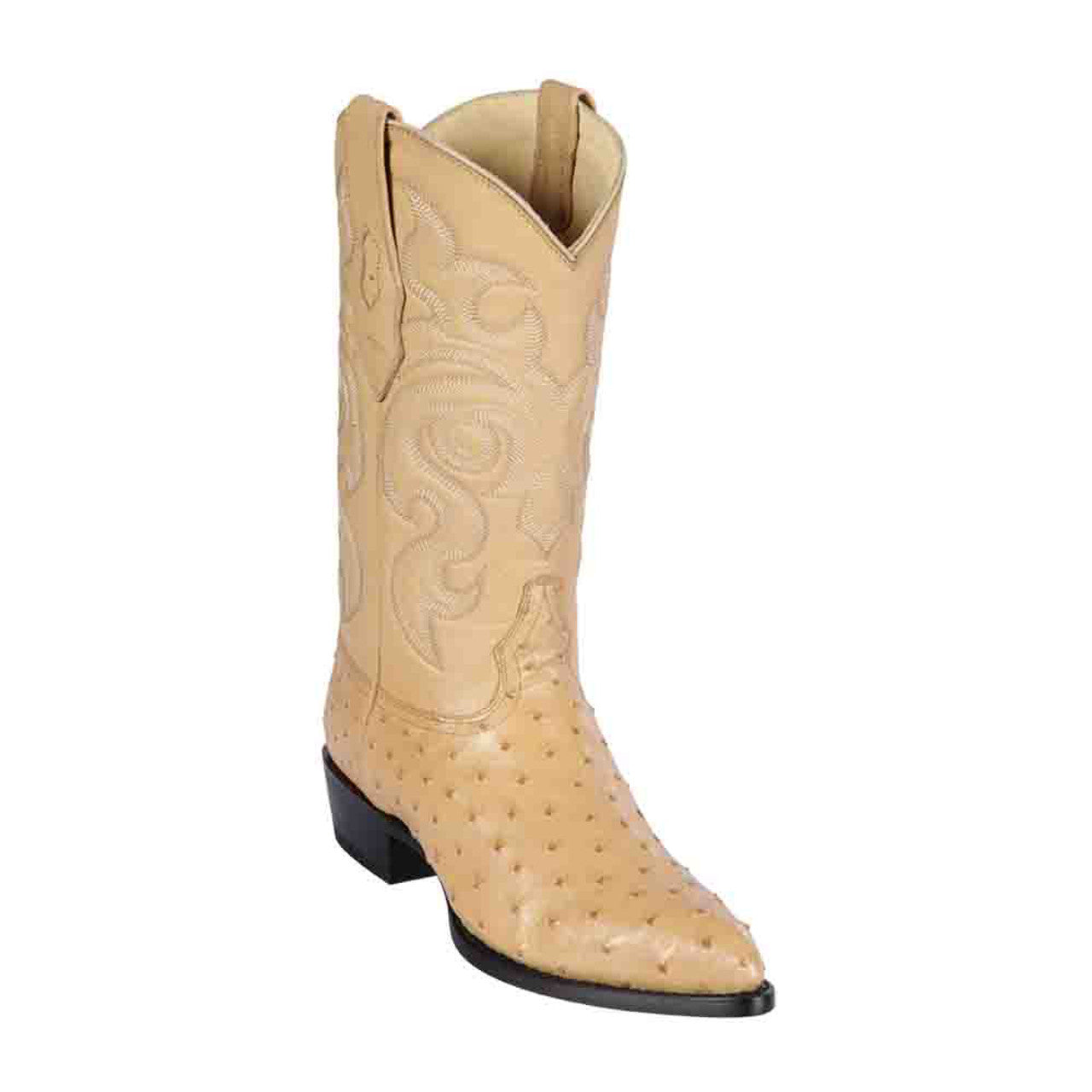 Los Altos Men's Oryx Full Quill Ostrich Boots 1   - from alligatorwarehouse.com