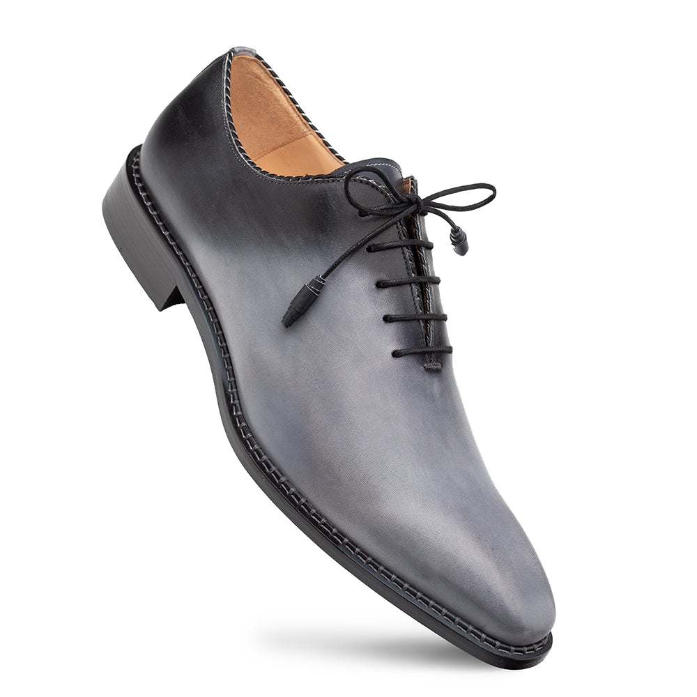 Barbaro Two-Tone Oxford Grey/Black By Mezlan Made In Spain Brand 1   - from alligatorwarehouse.com