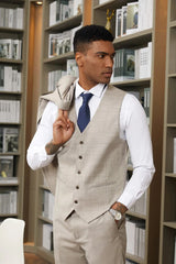 Tan Suits For Wedding - Tan Groomsmen Suits - Tan One Button Tuxedo