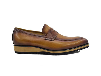 Penny Loafer with Lightweight Sole 14 KS516-01BURGUNDY75  - from alligatorwarehouse.com