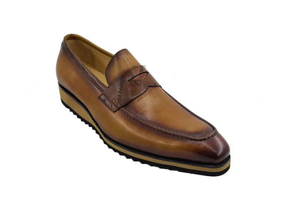 Penny Loafer with Lightweight Sole 15 KS516-01BURGUNDY75  - from alligatorwarehouse.com