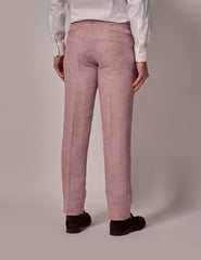 Mens Linen Suit For Beach Wedding - Summer  Suit in Pink