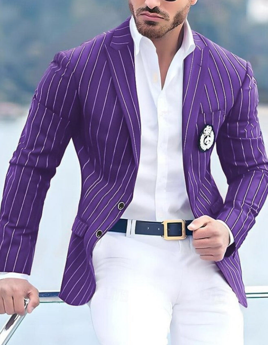Mens Blazer With White Pants Party Blazer