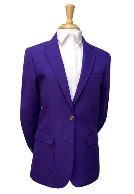 Neil Allyn Career Basics Women's Purple Blazer Jacket