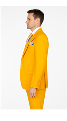 Rossi Man ELI RM103 – Modern Fit 3-Piece Men’s Suit in Bold Yellow