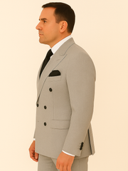 Rossi Man ARTHUR RM2305 Double-Breasted Suit – Elegant Formalwear for Men