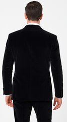 Black Men’s Suit – Rossi Man Leo RM1575 with Modern Sleek Fit