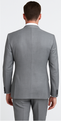 Rossi Man MAX RM1389 Slim Fit 3-Piece Suit – Elegant Solid Grey Formalwear for Men