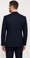 Rossi Man MAX RM1725 Slim Fit 3-Piece Suit – Modern & Stylish Navy Suit for Men