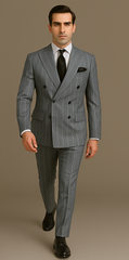 Rossi Man Milano RM1726 – Men's Modern Fit 3-Piece Suit | Stylish Formal