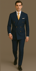 Rossi Man RM1102 – Milano Collection Modern Fit Suit for Men | Stylish Formal Wear