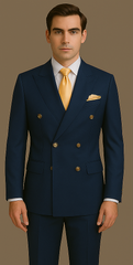 Rossi Man RM1102 – Milano Collection Modern Fit Suit for Men | Stylish Formal Wear