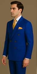 Rossi Man RM1375 – Milano Series Modern 3-Piece Suit for Men