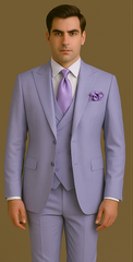 Rossi Man RM1396 – Paul Collection Elegant Formal Suit for Men | Tailored Style