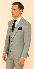 Rossi Man RM1851 Tom – Men's Slim Fit Suit for Modern Elegance