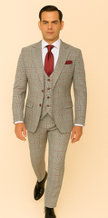 Rossi Man RM1854 Tom – Men's Slim Fit Suit for Men