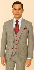 Rossi Man RM1854 Tom – Men's Slim Fit Suit for Men