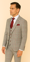 Rossi Man RM1854 Tom – Men's Slim Fit Suit for Men