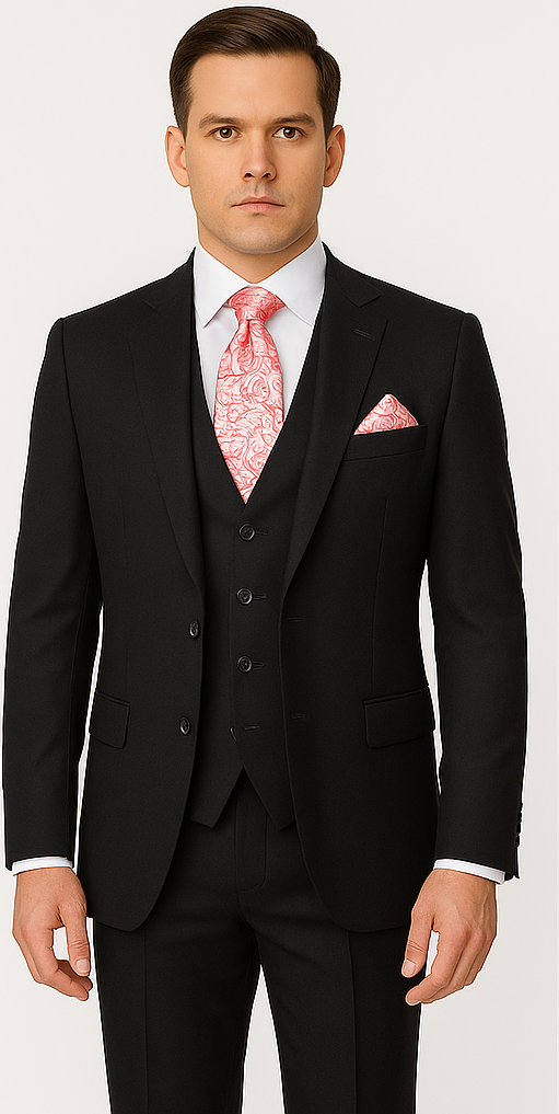 Rossi Man Remo RM1757 – Men's Tailored Fit Suit for Modern Style